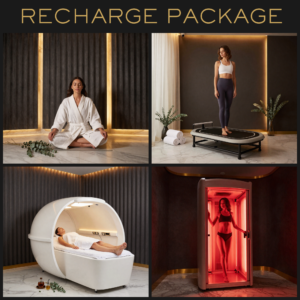 recharge package collage